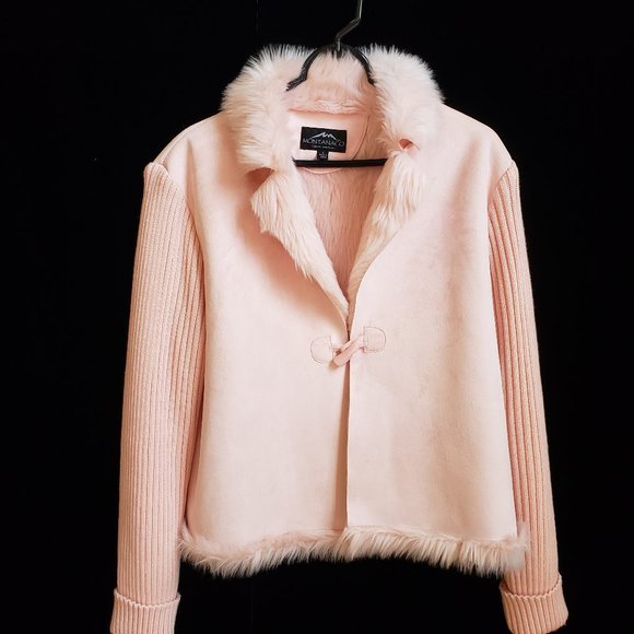 Montanaco Faux Fur Lined Sweater - L - Picture 1 of 4